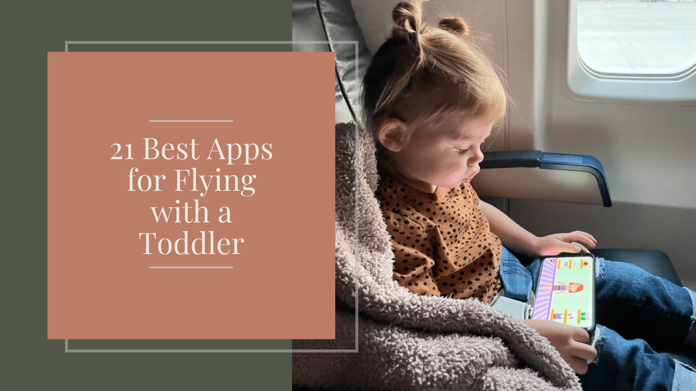 Best apps for flying with a toddler