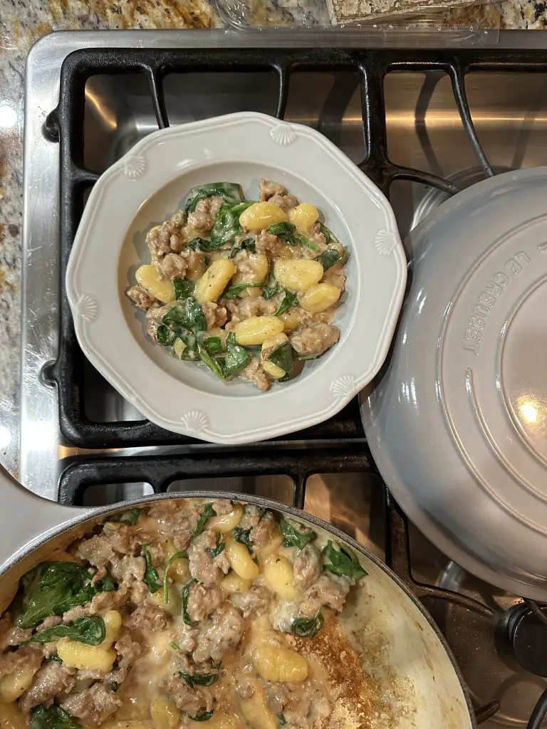Spicy Sausage Gnocchi