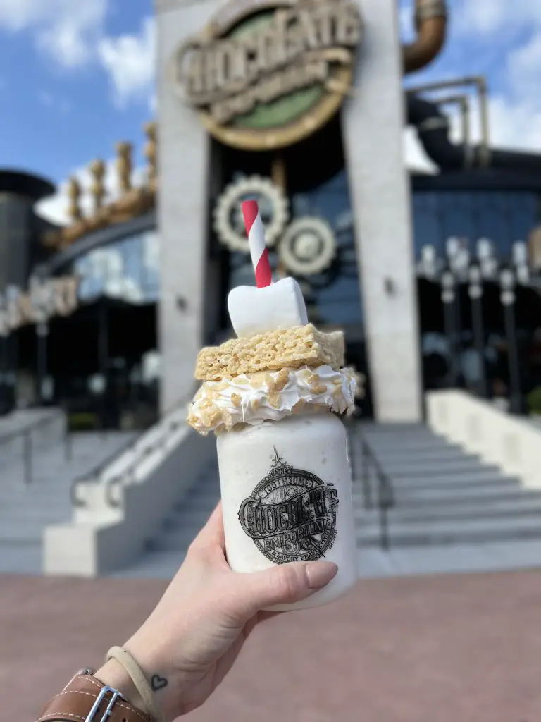 Milkshake at Chocolate Emporium LA Itinerary