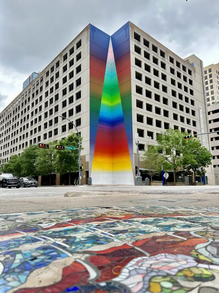 Tau Ceti mural Downtown Austin Art