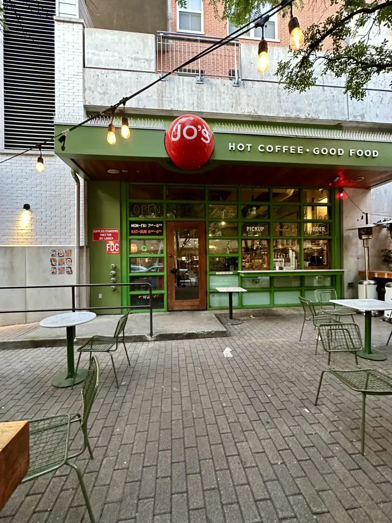 Jo's Coffee downtown location