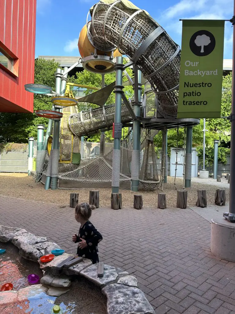 outdoor play structure the thinkery