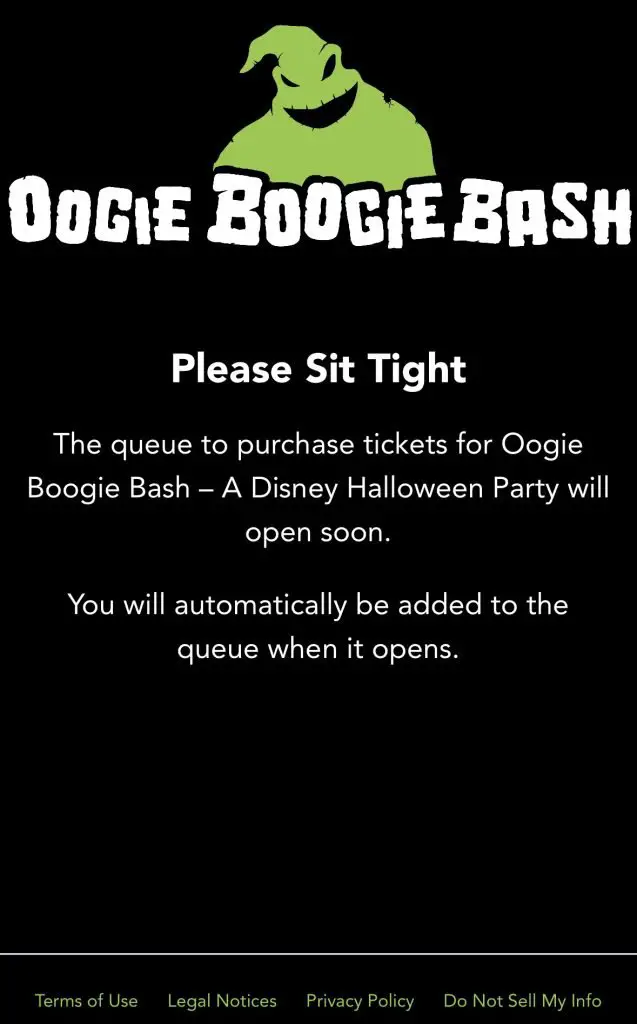 Oogie Boogie Bash Tickets Paused Debacle FMM