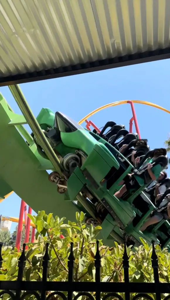 Riddlers Revenge Six Flags Magic Mountain all rides