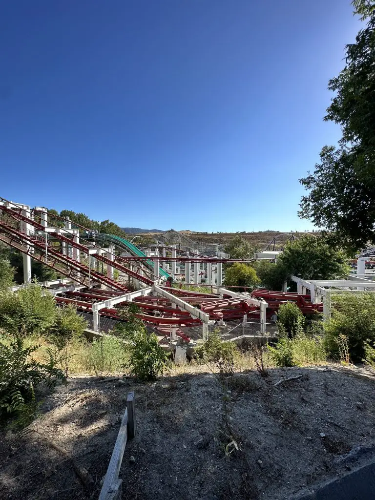 Rides in The Underground Six Flags Magic Mountain