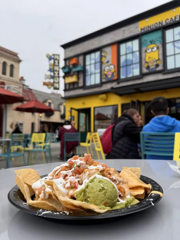 Loaded Nachos Minion Cafe Gluten Free Universal Studios Hollywood